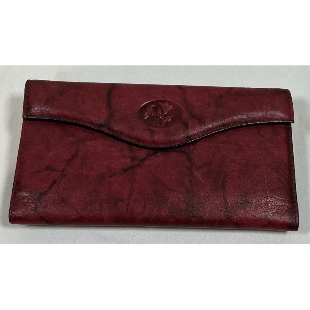 Vintage Buxton Top Grain Cowhide Checkbook Wallet *Checkbook Cover Not Included*